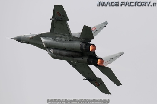 2011-07-01 Zeltweg Airpower 7125 MiG-29A Fulcrum - Slovak Air Force